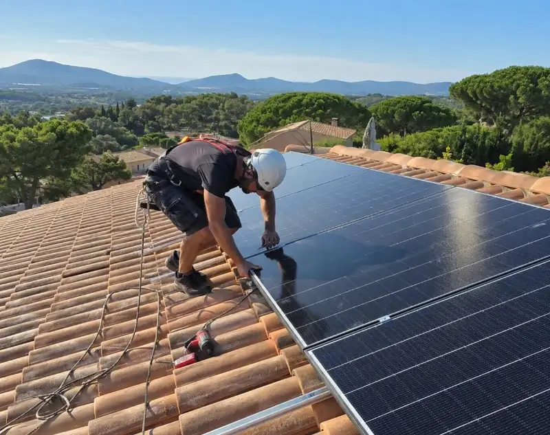 Installateur panneaux solaires Domsure — pose photovoltaïque sur toiture